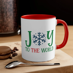 Joy To The World, Define Happy Christmas, Joy To The World Ceramic Mug 11oz, Gift for Teacher, Gift for Loved Ones, Present for Coworker
