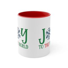 Joy To The World, Define Happy Christmas, Joy To The World Ceramic Mug 11oz, Gift for Teacher, Gift for Loved Ones, Present for Coworker