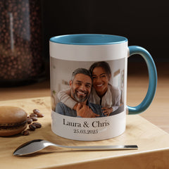 Personalized Photo Coffee Mug, Photo and Text Custom Mug, Photo Mug Personalised Gift For Her, Customised Mug, Photo Printed Mug 11oz