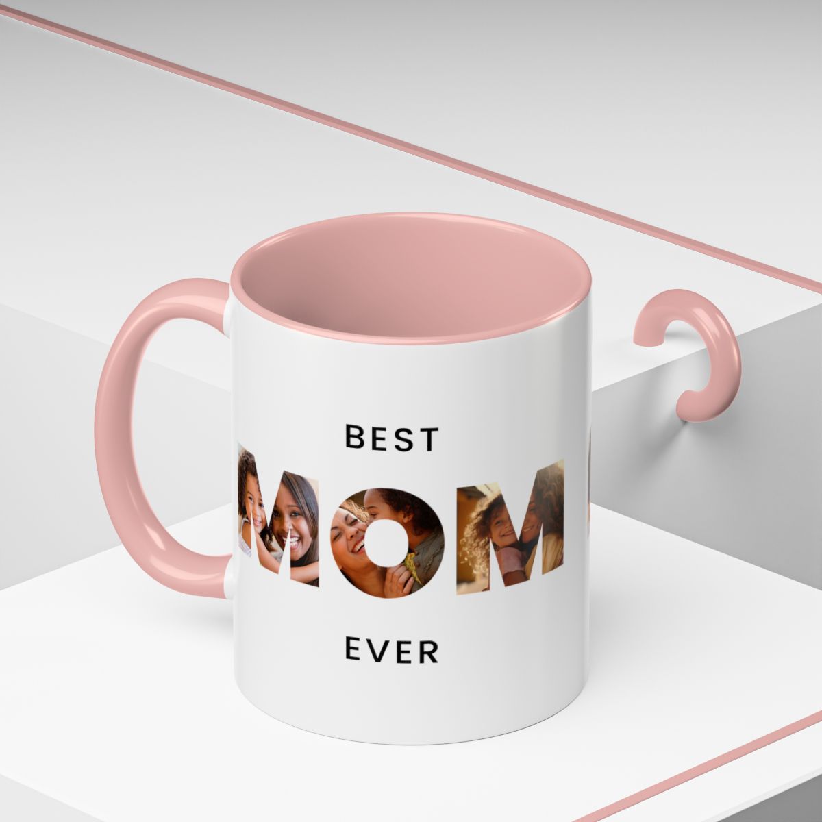 Personalized Holding Grandma‘s Hand 3D Inflated Effect Mug, Custom Grandkid Names Mug, Mother's Day Gift for Nana, Our Hearts Mug 11oz