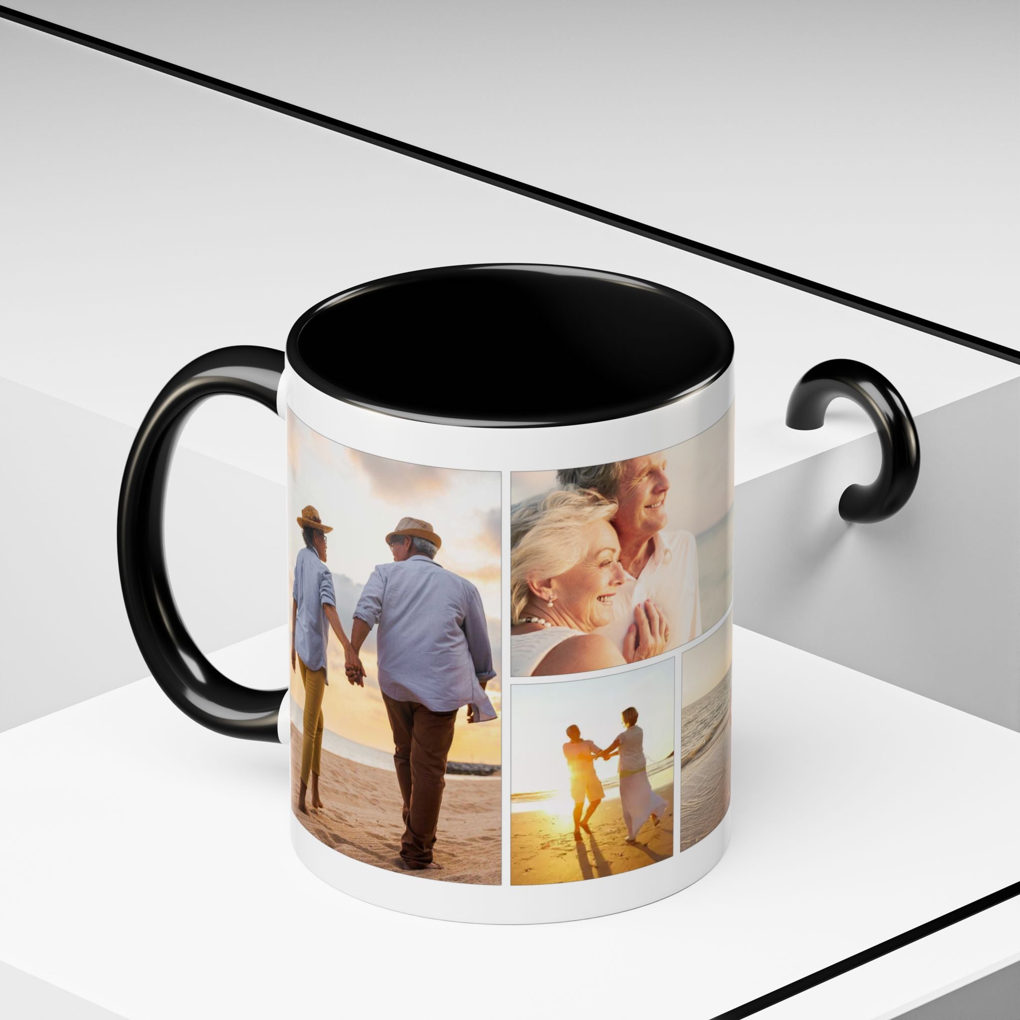 Custom Photo Collage Coffee Mug with Personalization for Mothers Day Personalized Image for Mom Picture collage gift mug for Mom 11oz