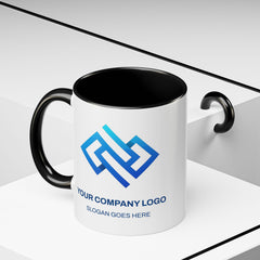 Custom Logo Mugs for Business, Bulk Orders, Personalized Company Logo Cups, Corporate Gifts, Branded Mugs, Custom Promotional Drinkware 11oz