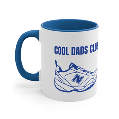 New Balance Cool Dads Club Coffee Mug | Funny Dad Gift 11oz Mug | Fathers Day New Balance Dad Joke Cup